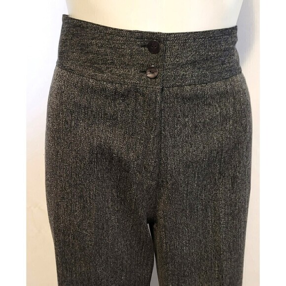 Chico's Tweed Bermuda Career Capris - Size 1 or 8 - Picture 5 of 11